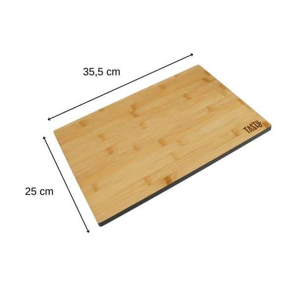 Stor bambuskärbräda 35,5 x 25 cm Tasty Core