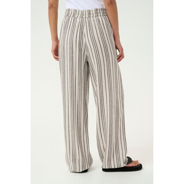 Kvinnor byxor KAFFE Amilia Long Wide