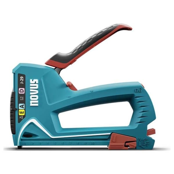 Novus Tools J-29 030-0460 Manuell häftapparat för häftklammer typ 53F, typ 53, typ 37, typ 11 häftlängd