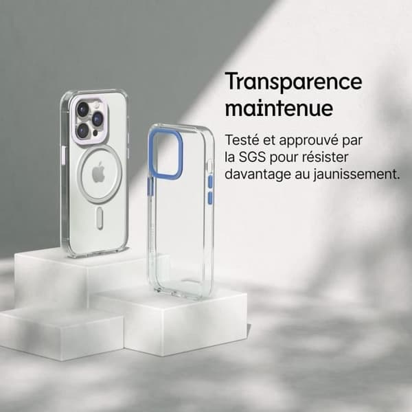 Coque - RhinoShield - iPhone 14 Pro Max - Magsafe - Hög Transparens - Svart