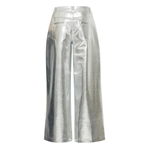 Byxor dam Ichi Kate Metallic Pa2