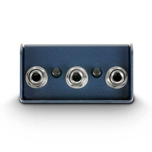 PALMER Nano Duetto - Kompakt mixer för gitarr och linjesignal (blå)
