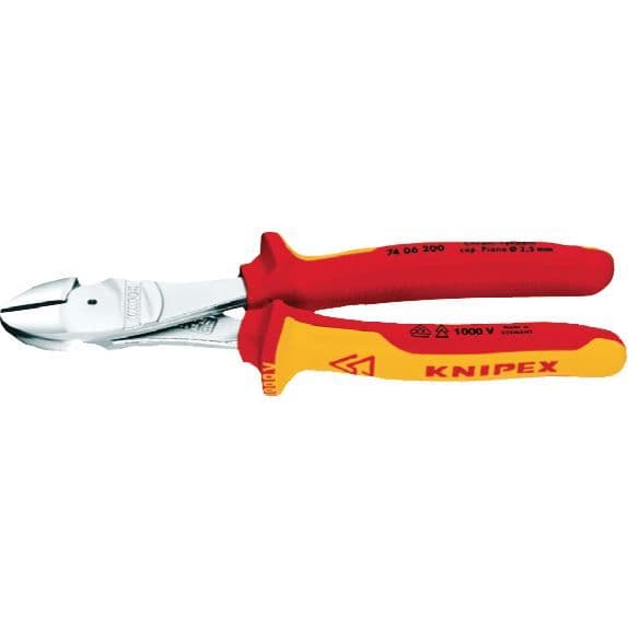 Knipex sidoskärtång - Krom-vanadinstål - 200 mm