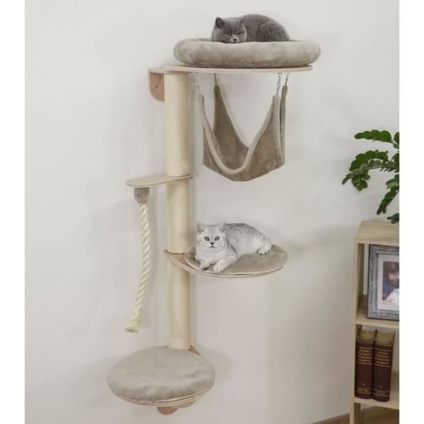 Kerbl Dolomit Grappa Vägg Kattträd 158 cm Taupe
