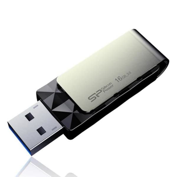 USB-nyckel - SILICON POWER - B30 - 32 GB - USB 3.0 - Grå