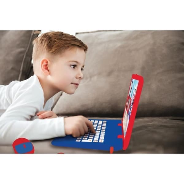 Bilingual Educational Computer Spiderman - LEXIBOOK - 124 aktiviteter