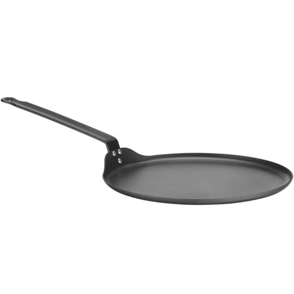 pannkakspanna i kolstål, diameter 282 mm