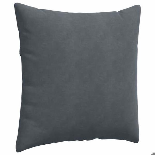 vidaXL Soffkuddar 2 st Mörkgrå 60 x 60 cm 42014015