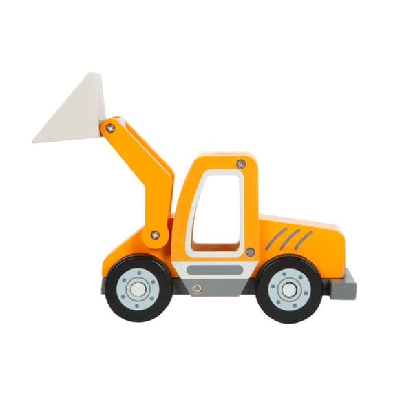 Lastmaskin med skopa