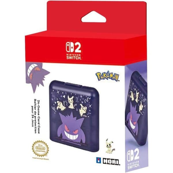 Förvaringslåda 24 spel - Nintendo Switch 2 - Hori - Pokémon Gengar-mönster
