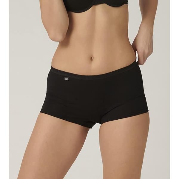 Sloggi dam Basic + Short Boys, svart (svart 0004), 18