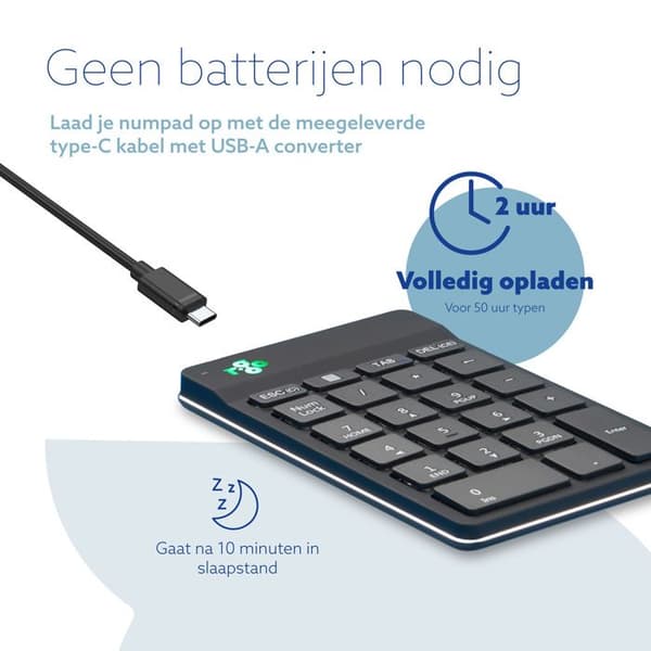 R-Go Numpad Break Trådlös