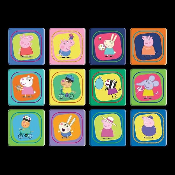 Pusselminne Peppa Pig Trefl 2i1 3+