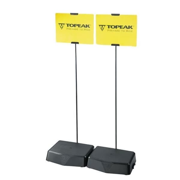 Topeak display fotpump - Svart