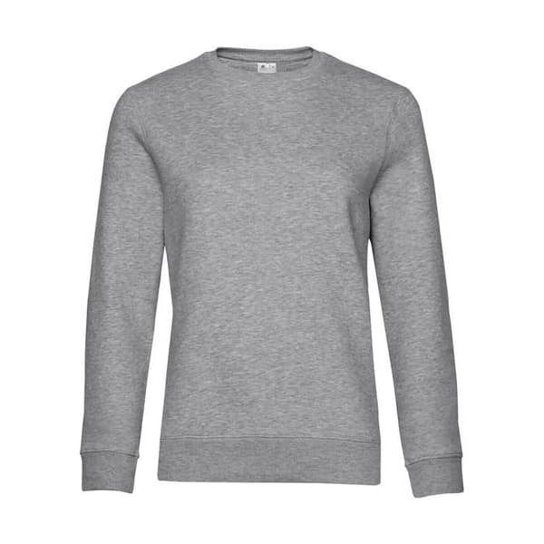 B&C Queen rundhalsad sweatshirt för kvinnor