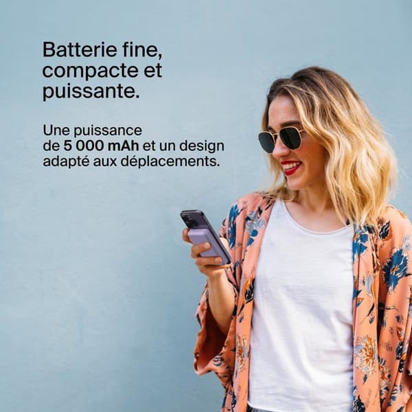 Trådlös magnetisk extern batteri 5000mAh - Belkin