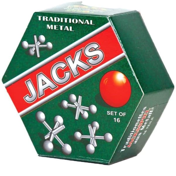 Traditionellt jack i metall om 16 st