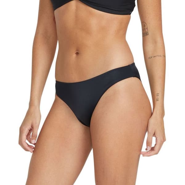 Volcom Simply Seamless Baddräktstrosa Hel Svart Dam