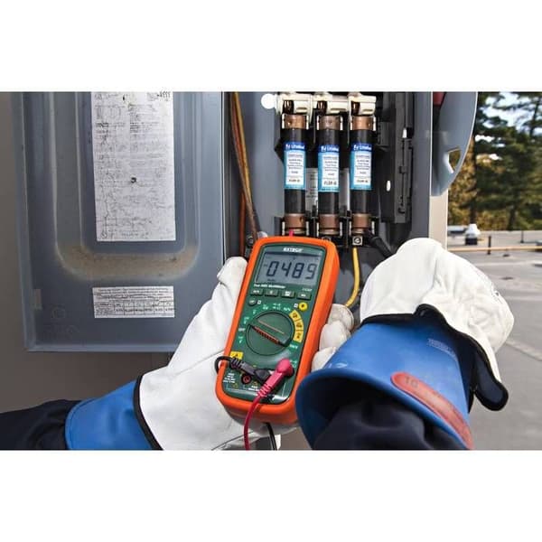 Extech EX350 Digital multimeter CAT III 600 V Display (antal punkter): 4000