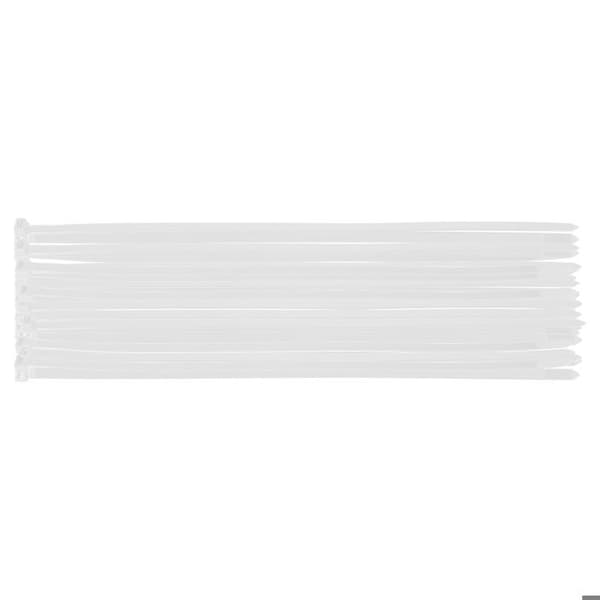 Kabelbindare - NEO TOOLS - 7,6 x 300 mm - Vit - 50-pack - Nylon PA66