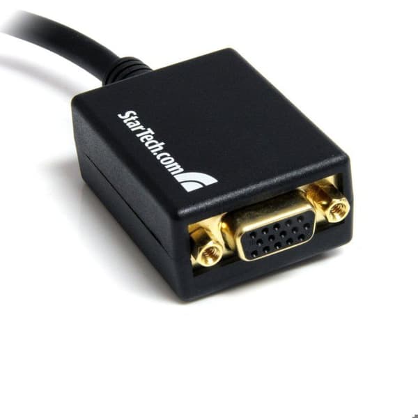 Videoadapter - StarTech - MDP2VGA2 - DisplayPort till VGA - Upplösning 1920x1200 - Svart