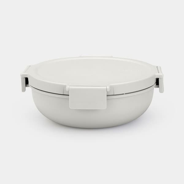 MAKE&TAKE LUNCH BOX FÖR SALAT 1,3 L - LJUST GRÅ