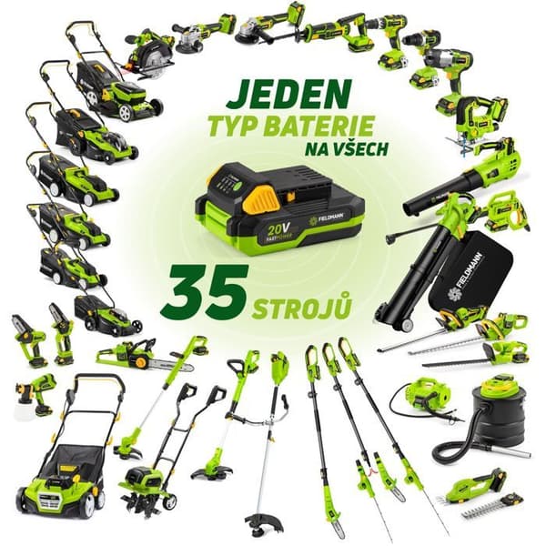 Batteri - FIELDMANN - 20V - 8Ah