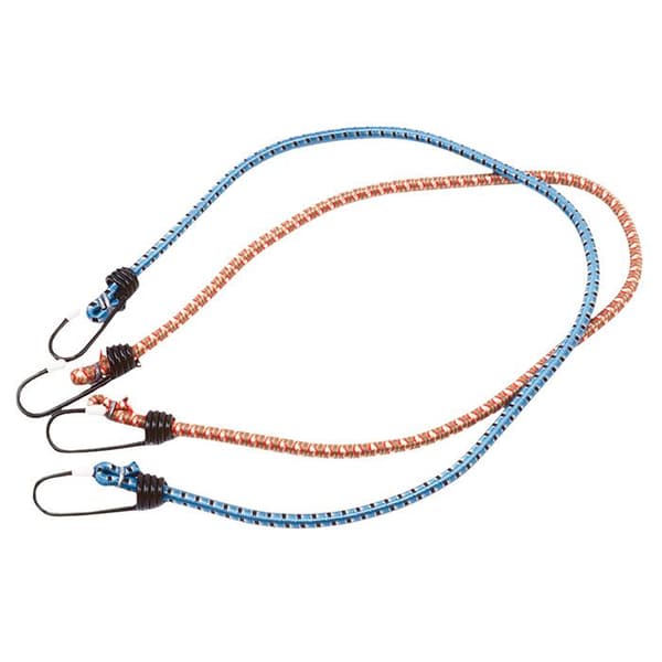 Gummiband - TOP TOOLS - 100 cm - 2 st - Färg: Svart