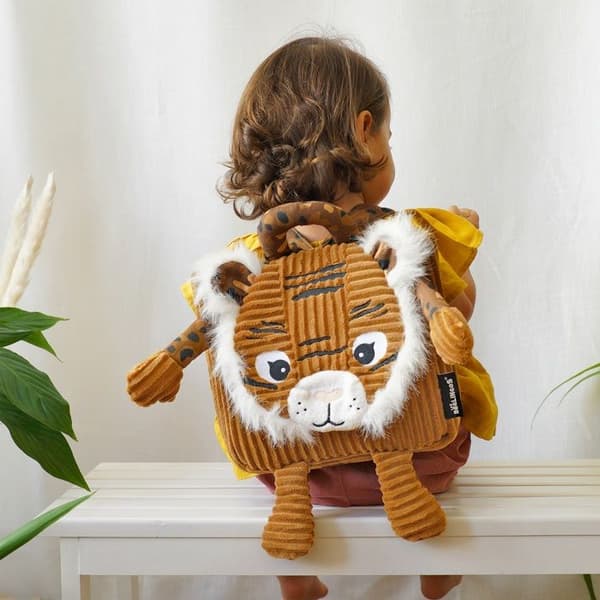 Ryggsäck Velours SPECULOS Le Tigre