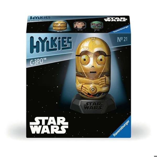 Pussel 3D 54 bitar: Hylkies SW nr 21 - C-3PO