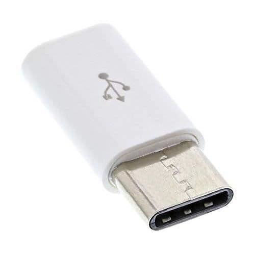 USB-adapter - InLine - 33303I - USB C till Micro USB - Överföring 480 Mb/s - Power Delivery 500 mA