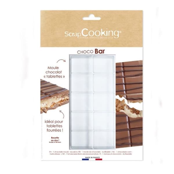 Scrapcooking Form för chokladtablett semi-stiff - 6761