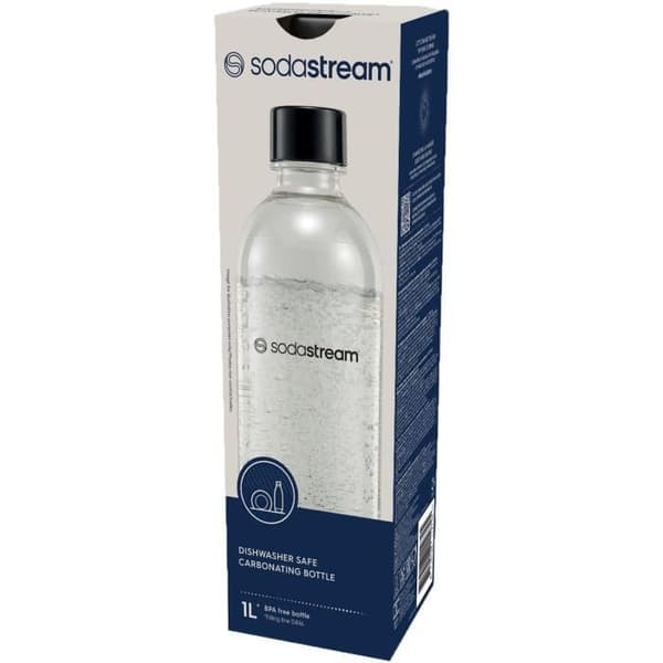 SODASTREAM-flaska - Kapacitet 1L - Diskmaskin-kompatibel