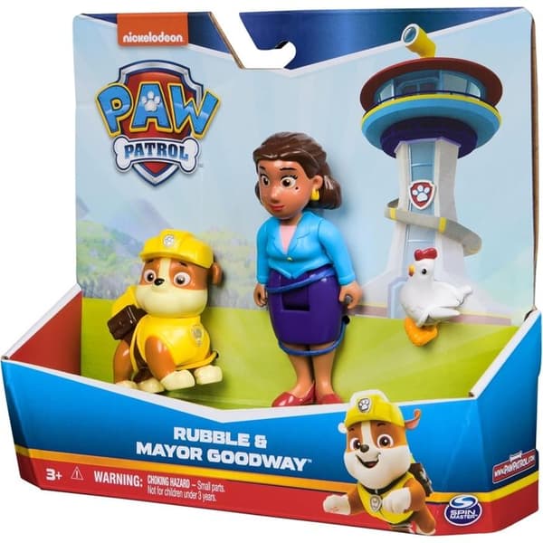 Paw Patrol - Figurer Hjälte Valp Core Rubble