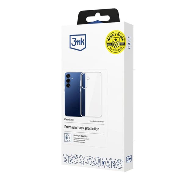 Coque 3mk Clear Case för Samsung Galaxy S25 FE - Transparent