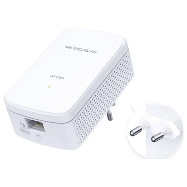 Mercusys CPL WiFi förlängningsadapter MP500 KIT 1000 MBit/s