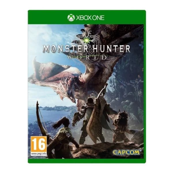 Action monsterjaktspel - CAPCOM - MONSTER HUNTER WORLD - PS4 - Onlineläge - PEGI 18+