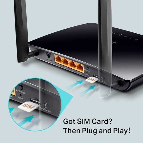 TP-Link Archer MR402 Trådlös Dual Band 4G LTE
