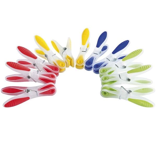 Klädnypor MSV 12-pack UV-skyddande