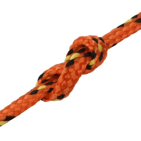 152635 vidaXL Båtrep Orange 2 mm 25 m Polypropen