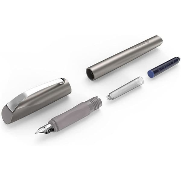 Reservoarpenna - Medium spets - Shiny silver - Ceod Shiny - Schneider