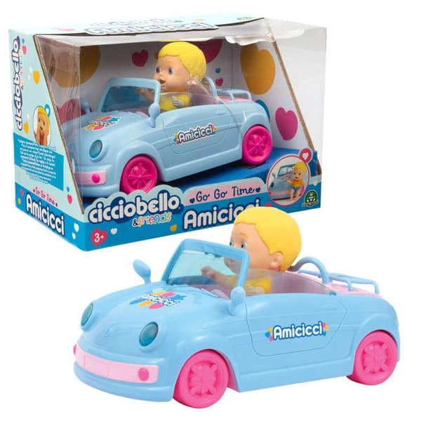 Cicciobello Amicicci cabriolet - GIOCHI PREZIOSI - Blå - Barn - Unisex