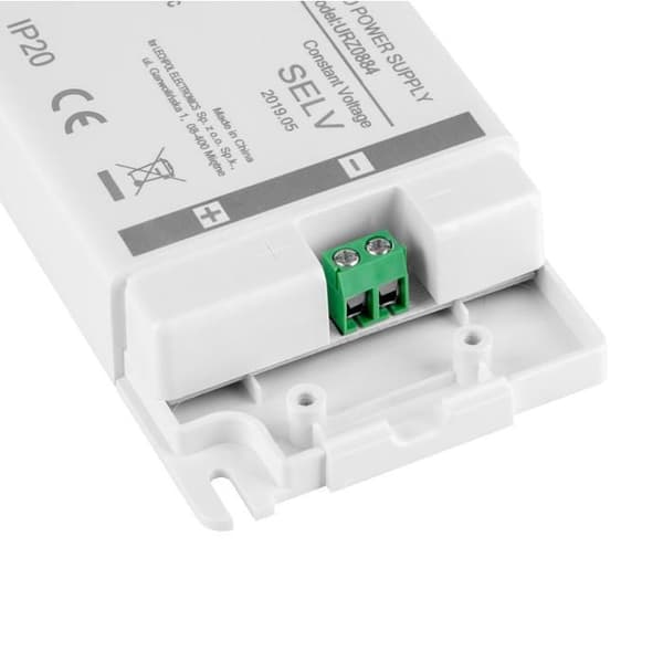 LED-strömförsörjning 12V 4A - Effekt 48W - För LED-remsor och belysning - Rebel