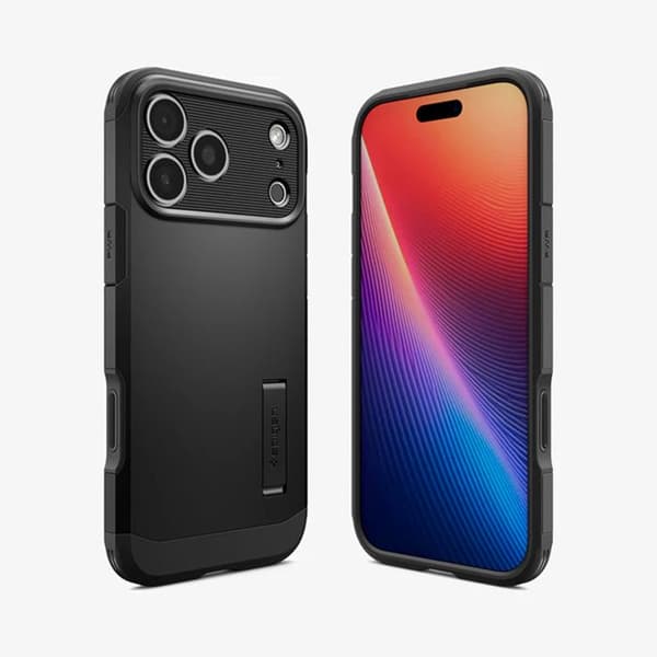 Coque Tough Armor MagSafe Apple iPhone 17 Pro Max - Svart