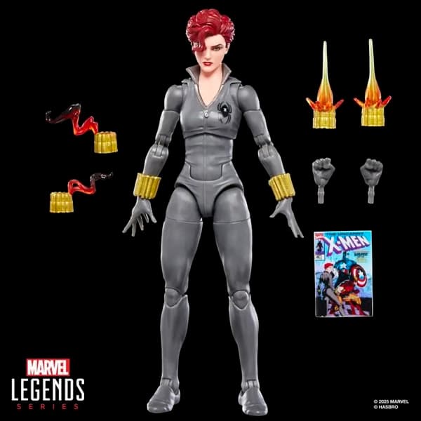 Figur Hasbro Marvel Legends Series Black Widow - Black Widow