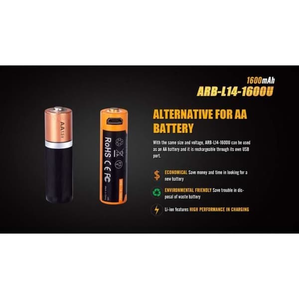 El Batterier Fenix Arb L14 1600u