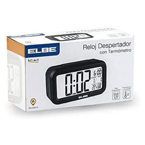 Klockradio ELBE RD668N Svart LCD 4,4"