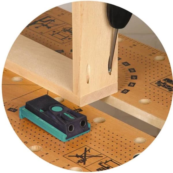 Invisible Assembly Box - Undercover Jig PZ wolfcraft 4642000