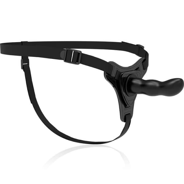 Harnes - FETISH - UNDERDÅNIG - Silikon - 16 cm - Svart