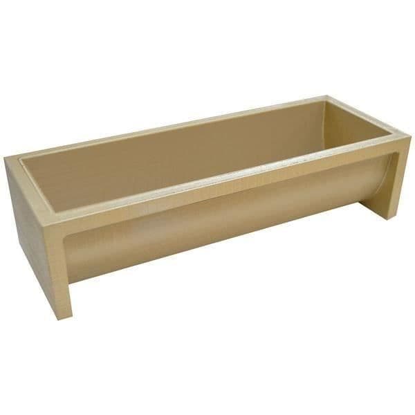 Silikonskål för logg - SCRAPCOOKING - 25x8x7.5cm - Guld